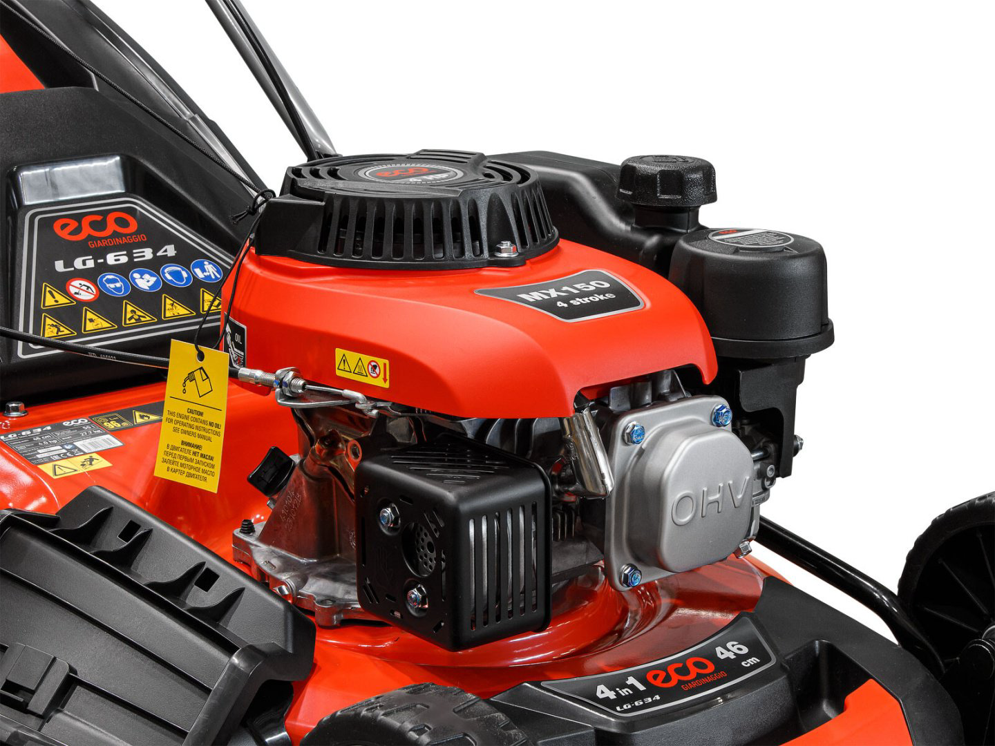 Газонокосилка колесная бензиновая ECO LG-634 (EC3420-1) купить,NaN
