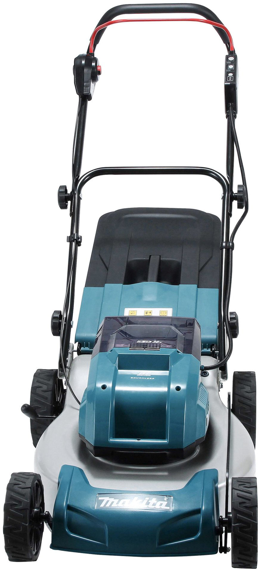 Газонокосилка колесная аккумуляторная Makita DLM460PT2 купить,NaN