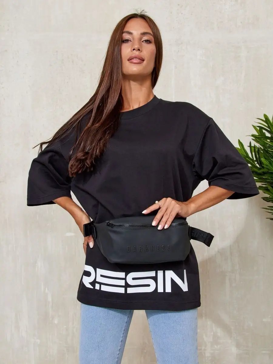 Сумка кросс-боди Resin полиэстер черный купить,NaN