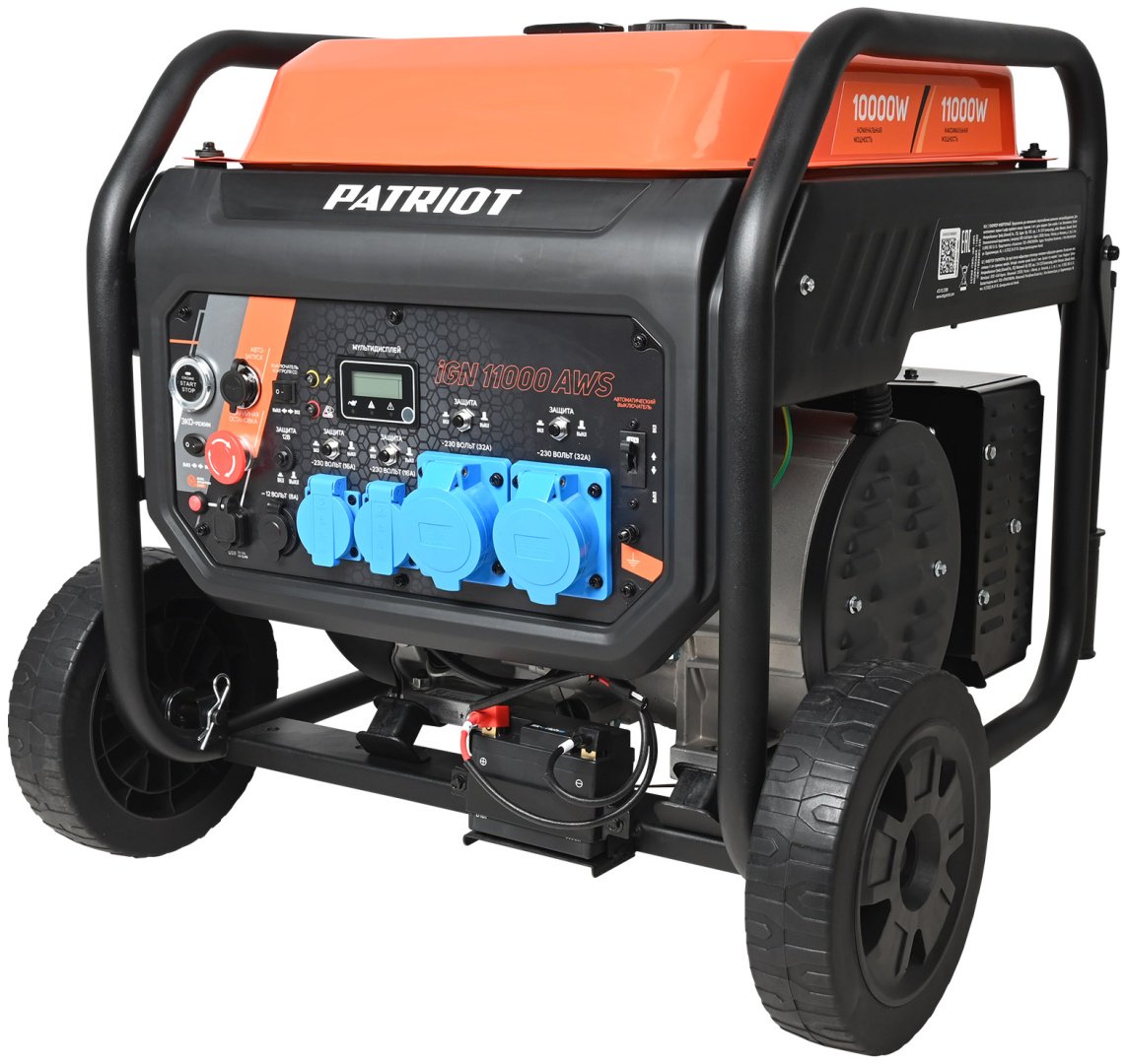 Электростанция бензиновая Patriot 10 кВт 3 (400/230 В), 472102399 - ForteMarket Электростанция бензиновая Patriot 10 кВт 3 (400/230 В), 472102399 купить,0