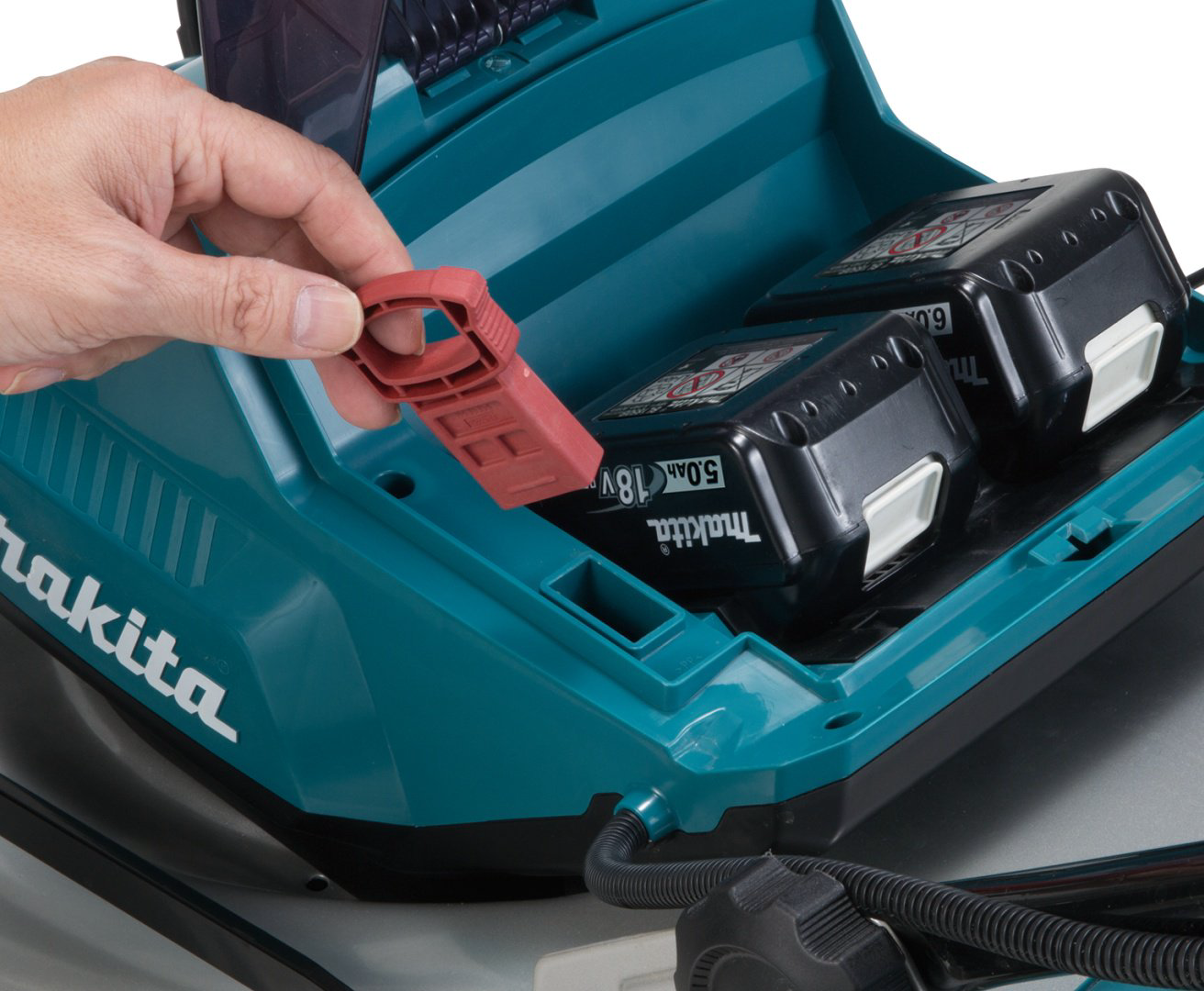 Газонокосилка колесная аккумуляторная Makita DLM460PT2 купить,NaN