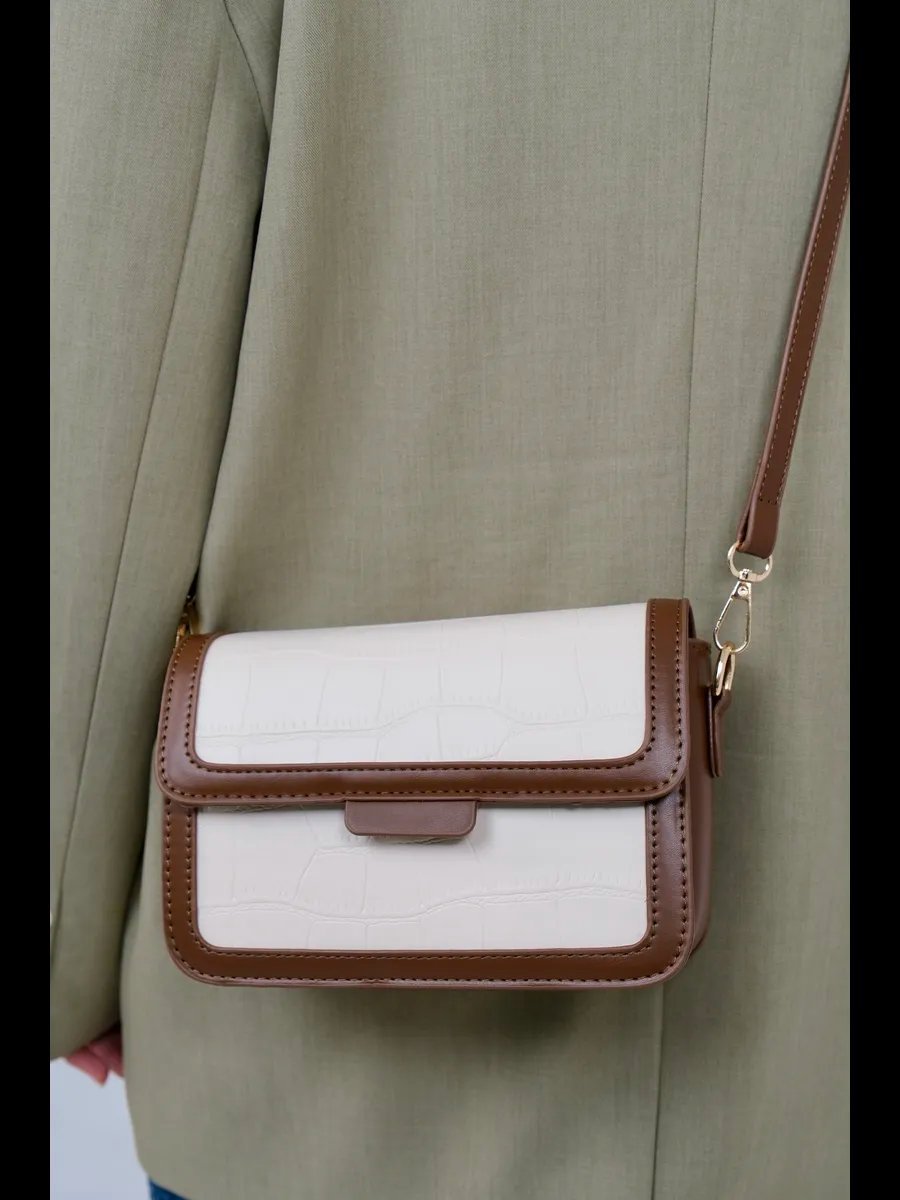 Сумка кросс-боди VELARIA BAGS экокожа белый купить,NaN