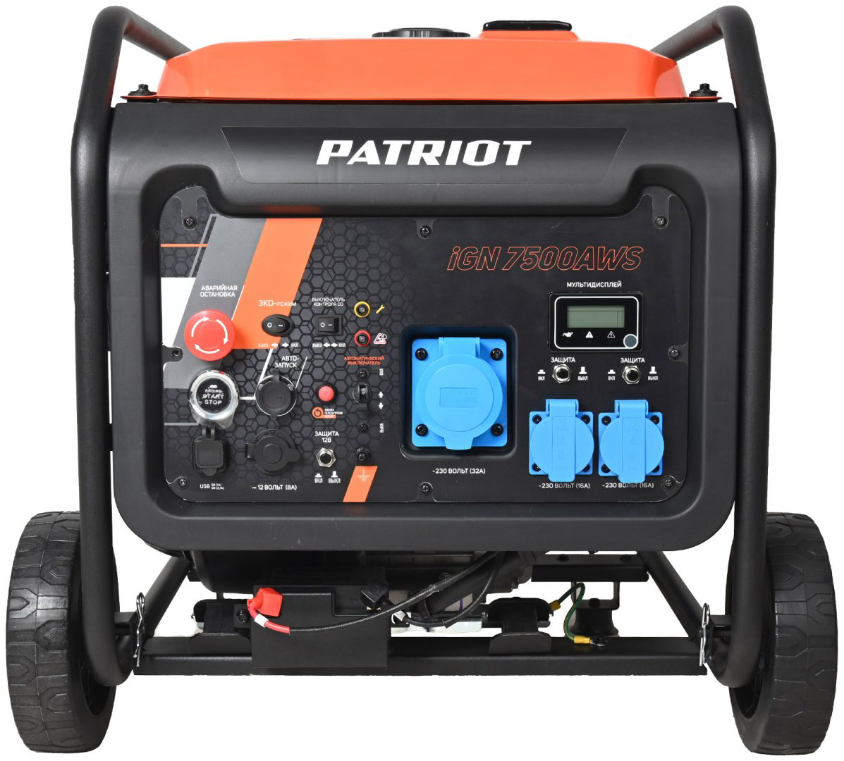 Электростанция бензиновая Patriot 7.2 кВт 3 (400/230 В), 472102375 купить,NaN