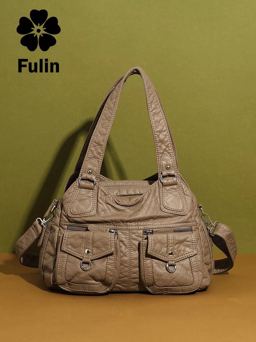 Мини-сумка FULIN экокожа зеленый купить,NaN
