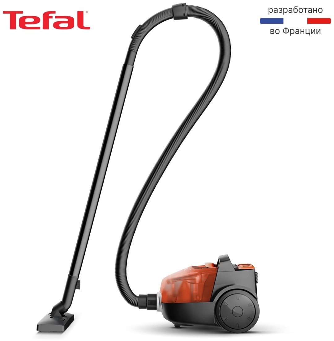Пылесос Tefal TW3235EA оранжевый, черный купить,NaN