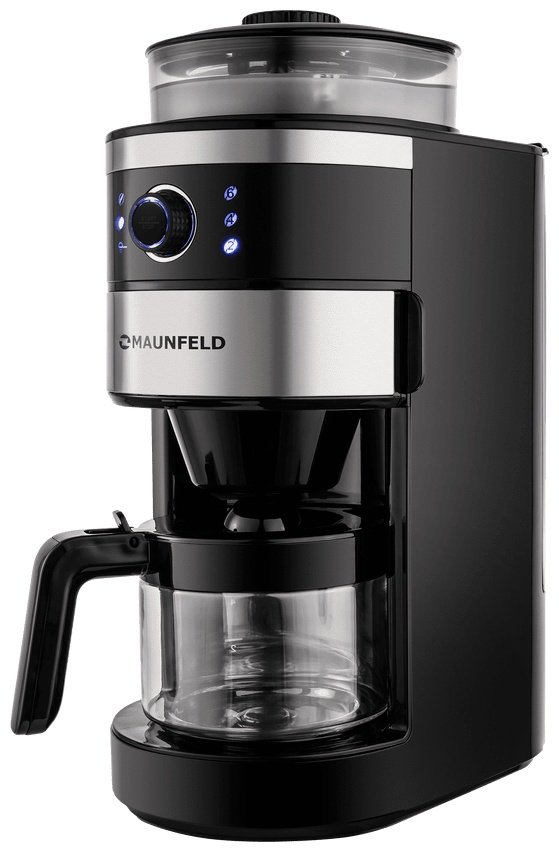 Кофеварка MAUNFELD MF-731BK черный купить,0