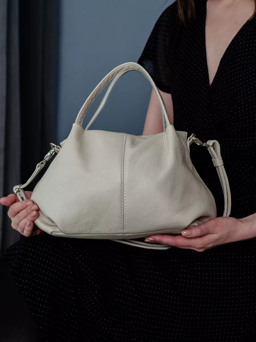 Сумка кросс-боди MADDA MODA натуральная кожа бежевый купить,NaN