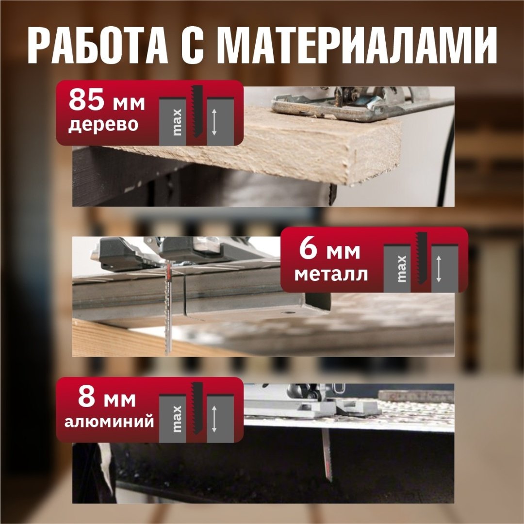 Электролобзик WORTEX CJS 8030 1333370 купить,NaN