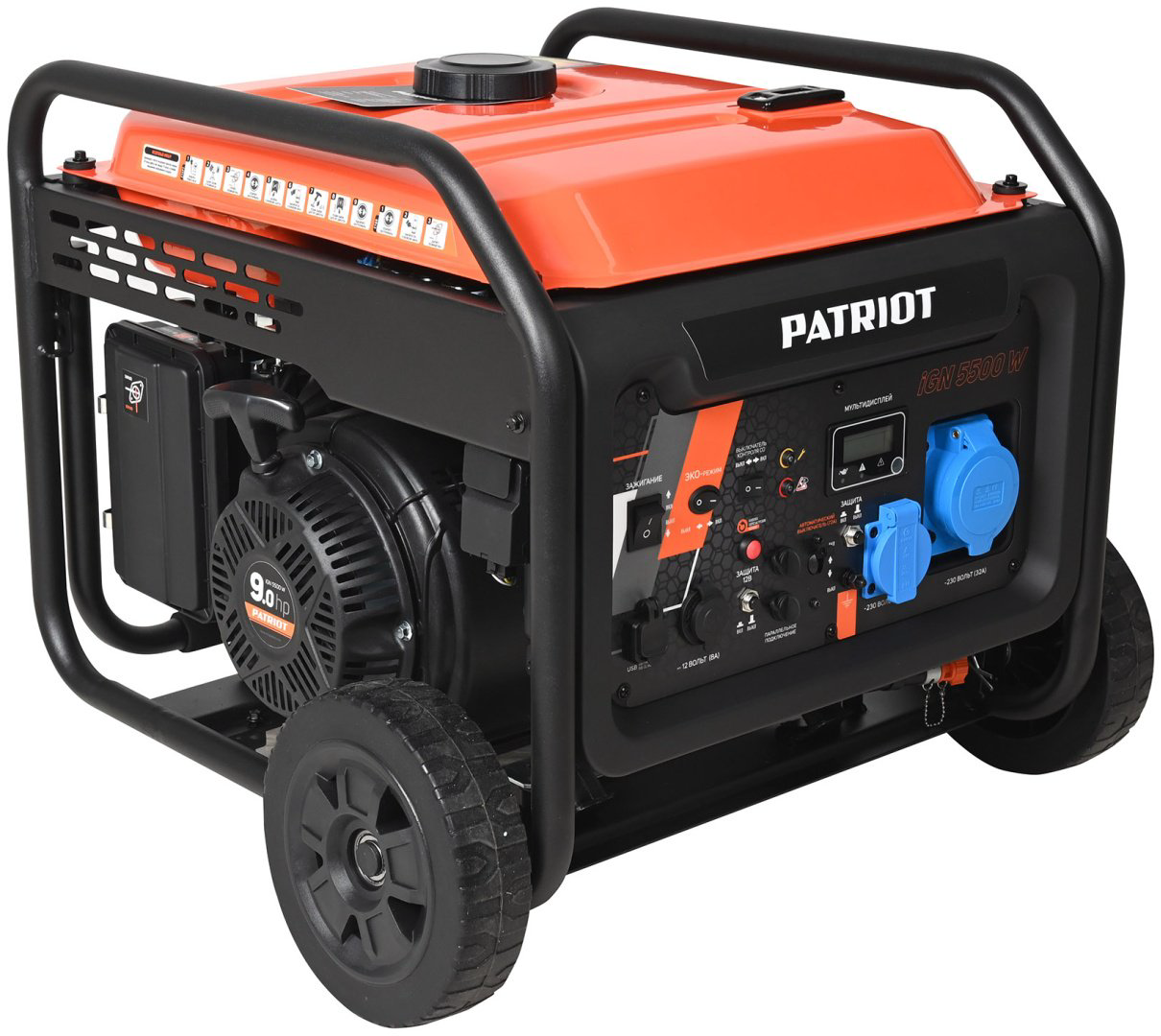 Электростанция бензиновая Patriot 5.5 кВт 1 (220 В), iGN 5500W купить,NaN
