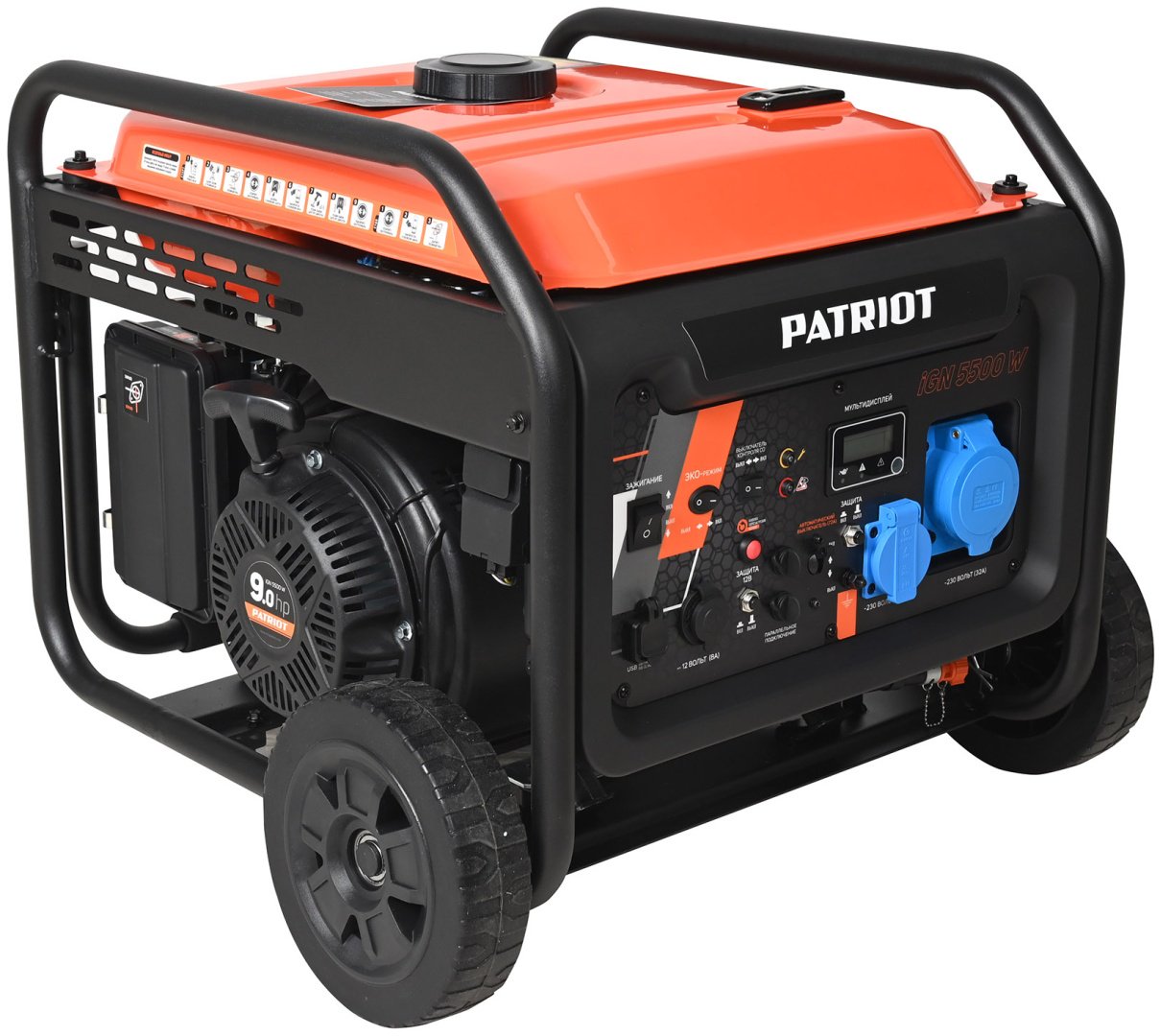 Электростанция бензиновая Patriot 5.5 кВт 1 (220 В), iGN 5500W - ForteMarket Электростанция бензиновая Patriot 5.5 кВт 1 (220 В), iGN 5500W купить,0