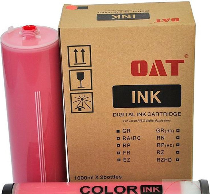 Чернила OAT UT-00037032 1000 мл красный