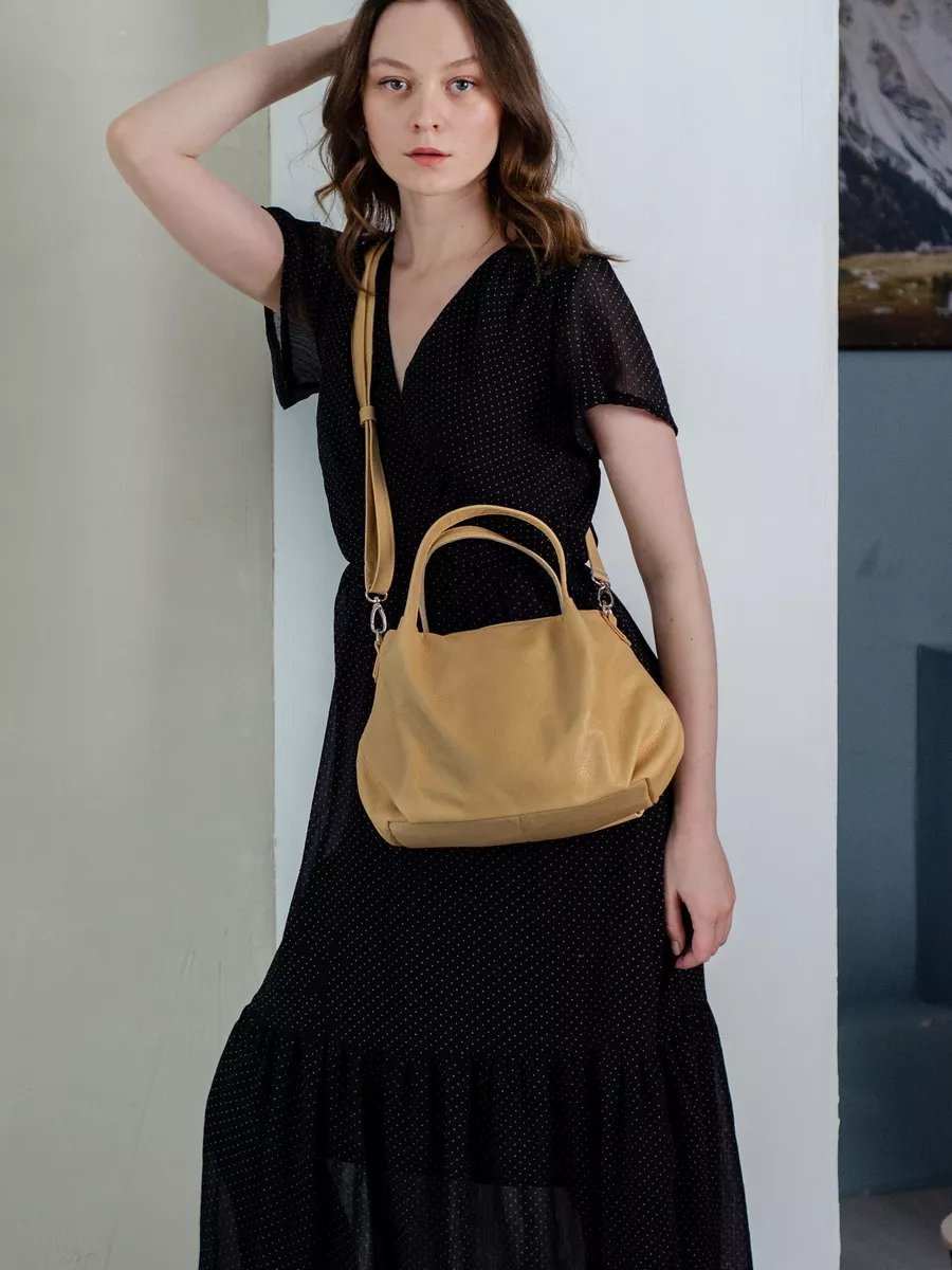 Сумка кросс-боди MADDA MODA натуральная кожа коричневый купить,NaN