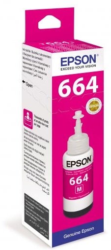 Чернила Epson T6643 C13T66434A пурпурный купить,5802