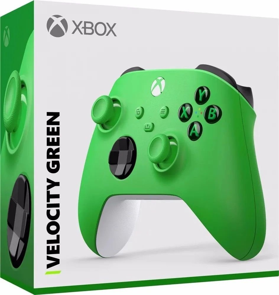 Игровой контроллер Xbox Series X\S Controller Wireless Velocity Green зеленый