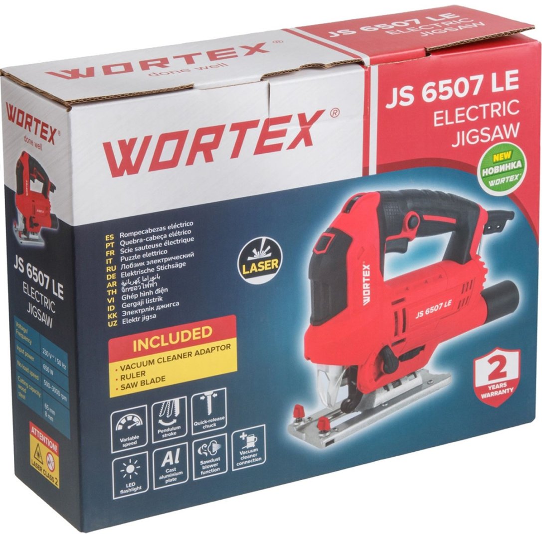 Электролобзик WORTEX JS 6507 LE 1333579 купить,0