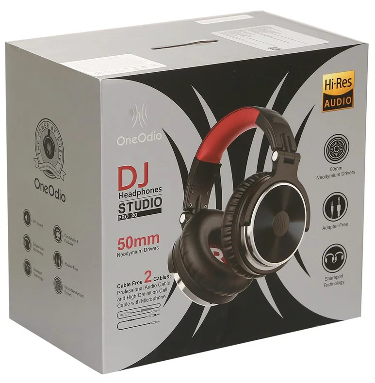 Наушники OneOdio Studio Pro 20 Red купить,NaN