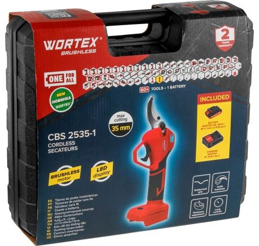 Кусторез WORTEX CBS 2535-1 ALL1 1329489 купить,NaN