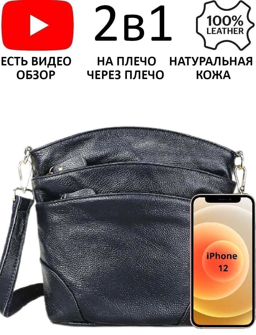 Сумка кросс-боди натуральная кожа синий купить,NaN