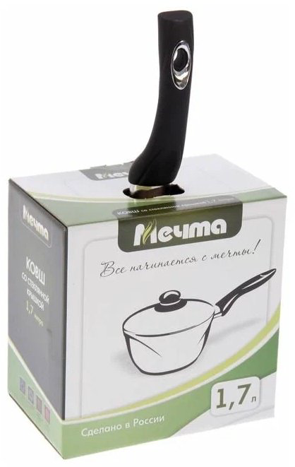 Ковш 1.7 л, Мечта 82802 алюминий купить,NaN