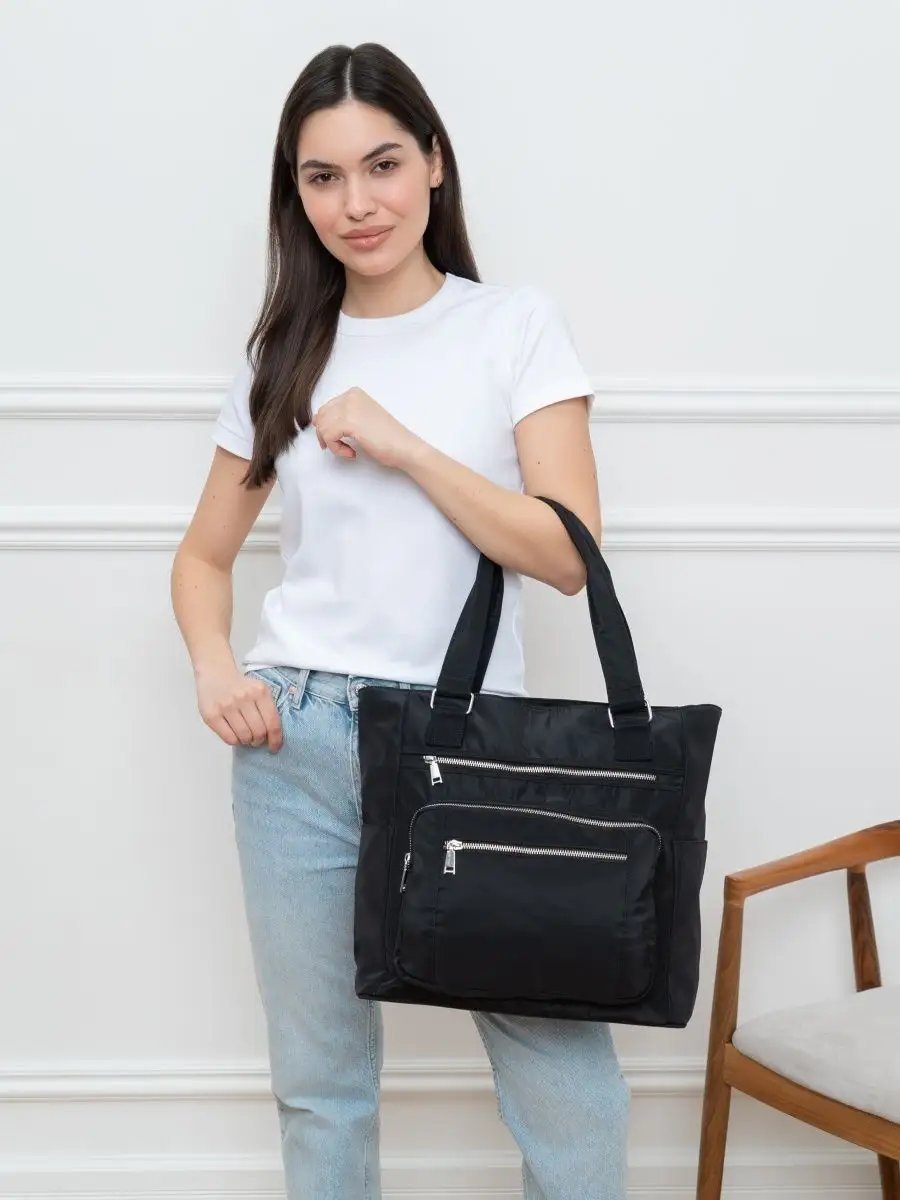 Мини-сумка EVERBAG нейлон черный купить,NaN