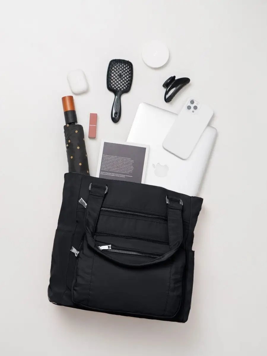 Мини-сумка EVERBAG нейлон черный купить,NaN