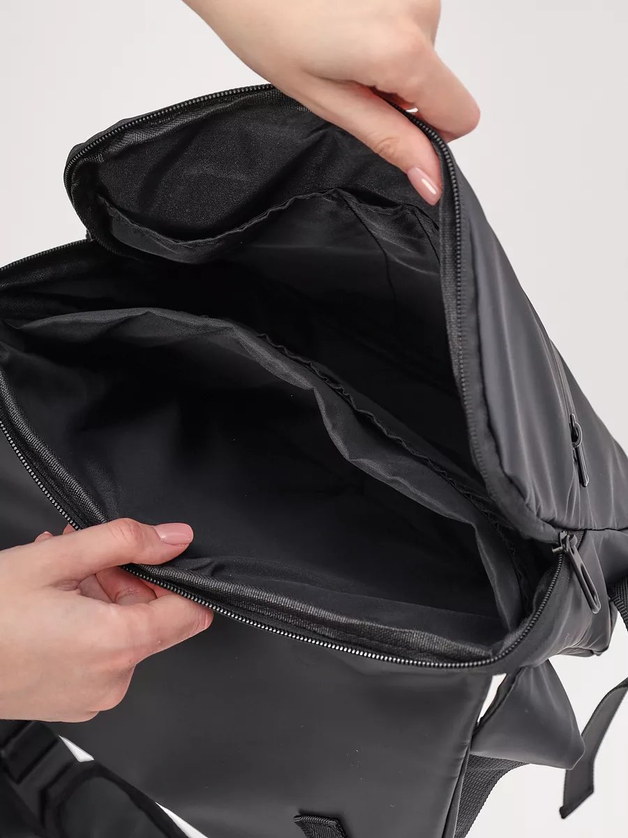 Сумка кросс-боди MiniBags полиэстер черный купить,NaN