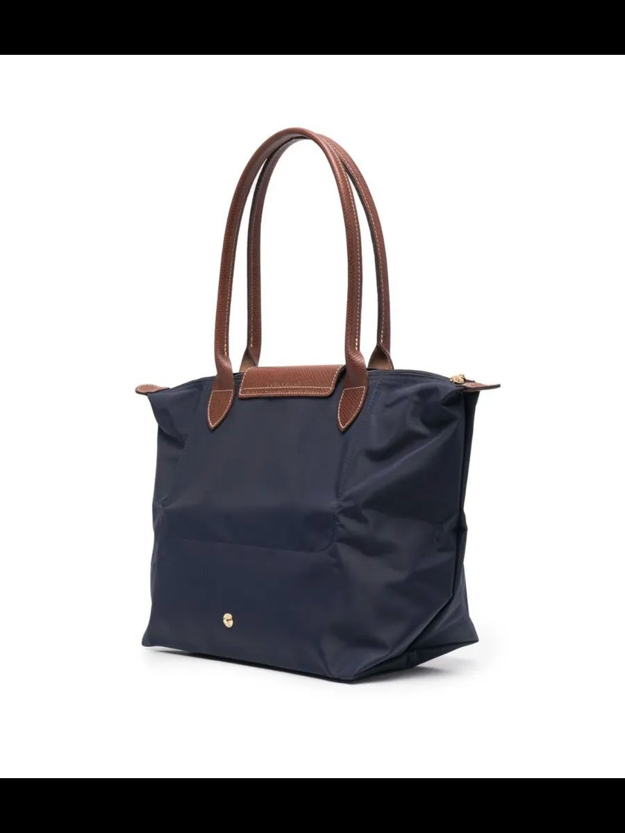 Сумка шоппер TrendyBags натуральная кожа синий купить,NaN