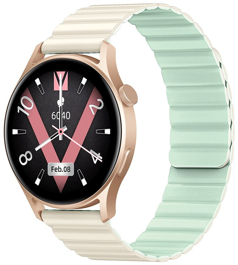 Смарт-часы Kieslect Lady Watch Lora 2 золотистый-белый купить,27790