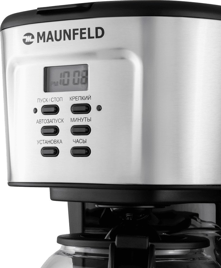 Кофеварка MAUNFELD MF-722S черный - ForteMarket Кофеварка MAUNFELD MF-722S черный купить,0