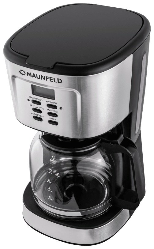 Кофеварка MAUNFELD MF-722S черный купить,NaN