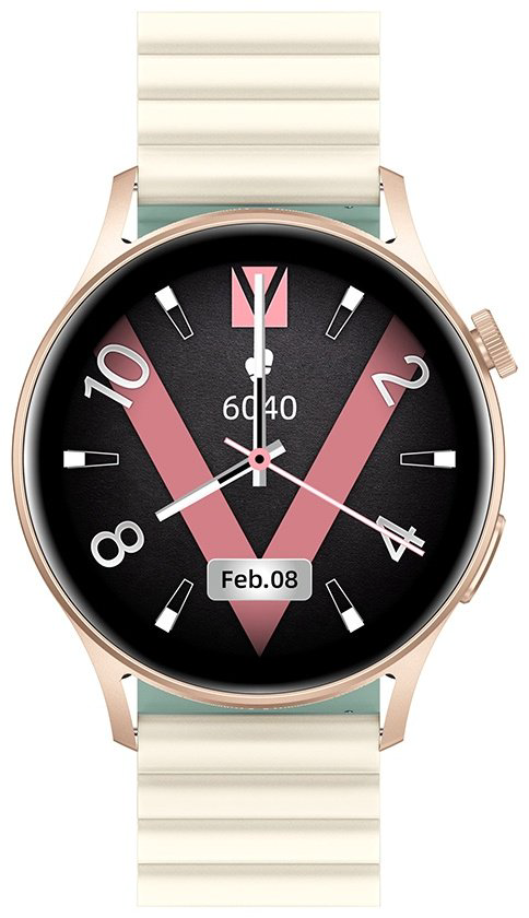 Смарт-часы Kieslect Lady Watch Lora 2 золотистый-белый купить,27790