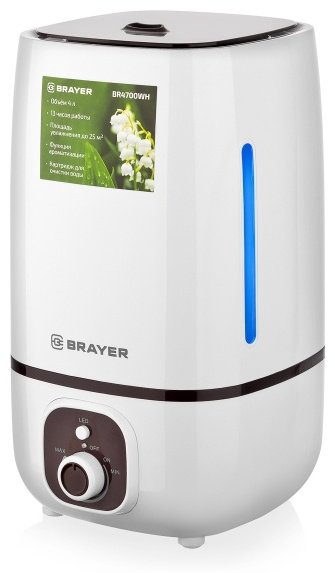 Увлажнитель воздуха BRAYER BR4700-WH белый купить,NaN