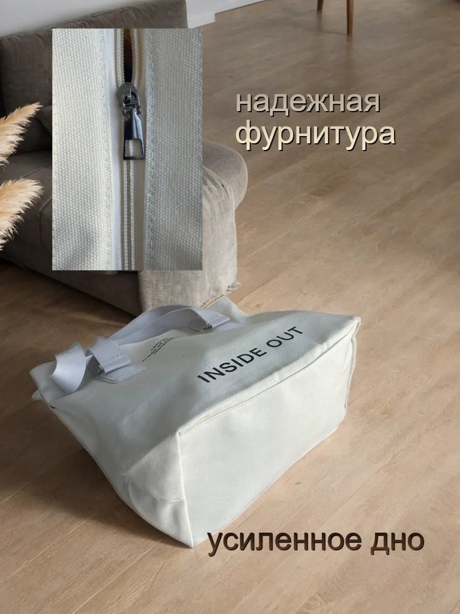 Сумка шоппер канвас бежевый купить,NaN