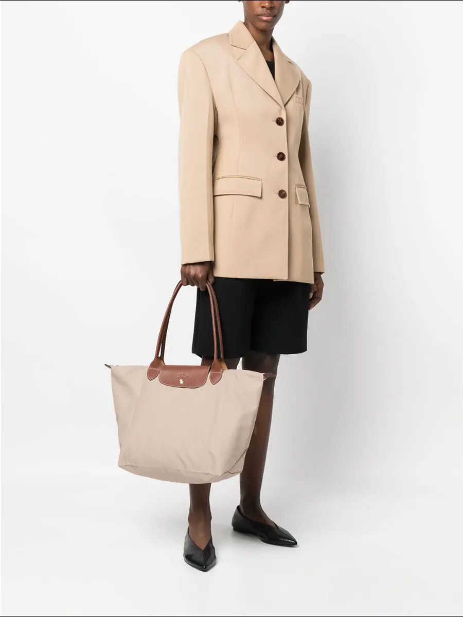 Сумка шоппер TrendyBags натуральная кожа бежевый купить,NaN
