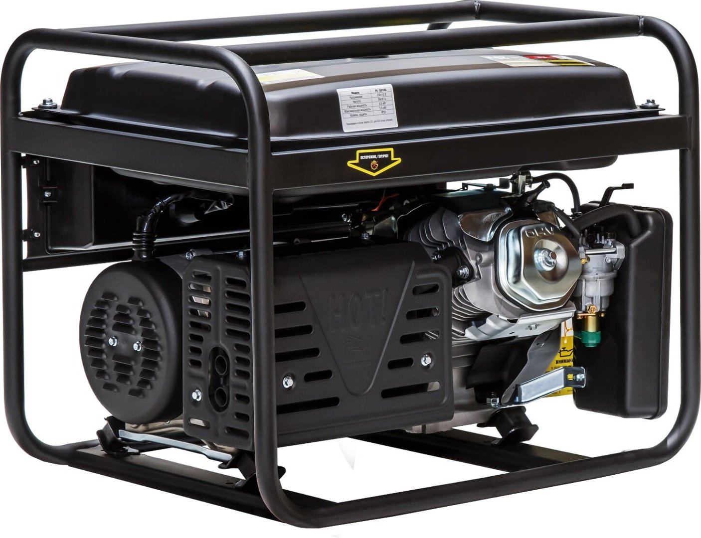 Электростанция бензиновая ECO 5 кВт 1 (220 В), EC1566-2