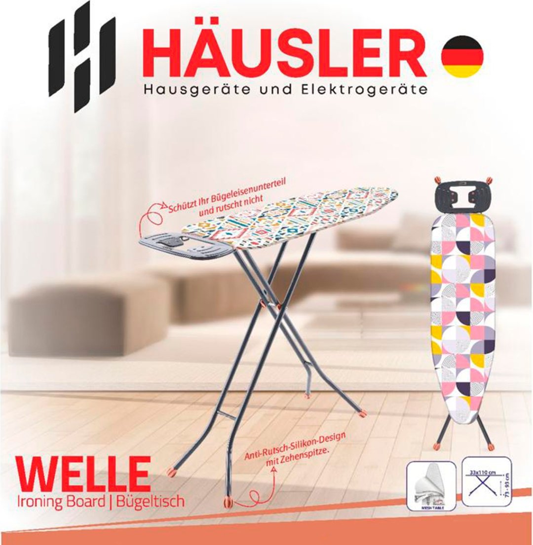 Гладильная доска HAUSLER напольная Welle 110x33