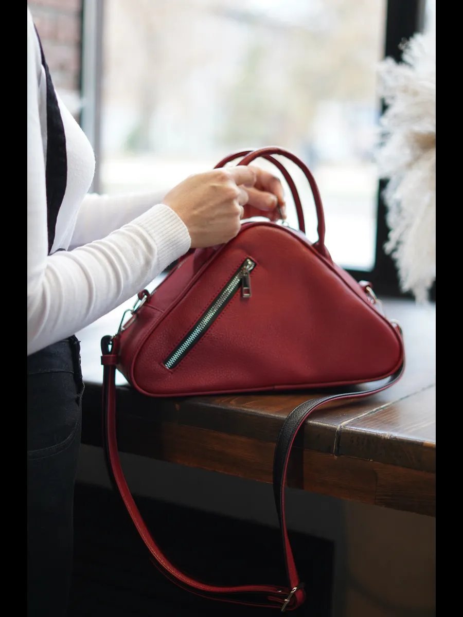 Мини-сумка NsBags экокожа красный купить,NaN