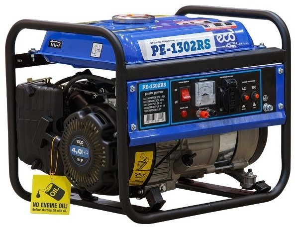 Электростанция бензиновая ECO 0.9 кВт 1 (220 В), PE-1302RS - ForteMarket Электростанция бензиновая ECO 0.9 кВт 1 (220 В), PE-1302RS купить,0