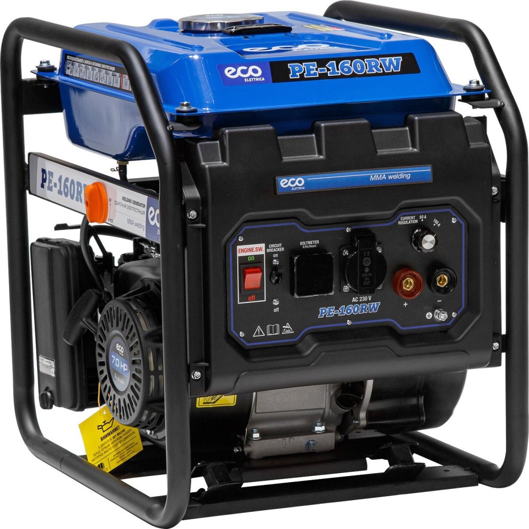 Электростанция бензиновая ECO 1.1 кВт 1 (220 В), PE-160RW EC1564-0