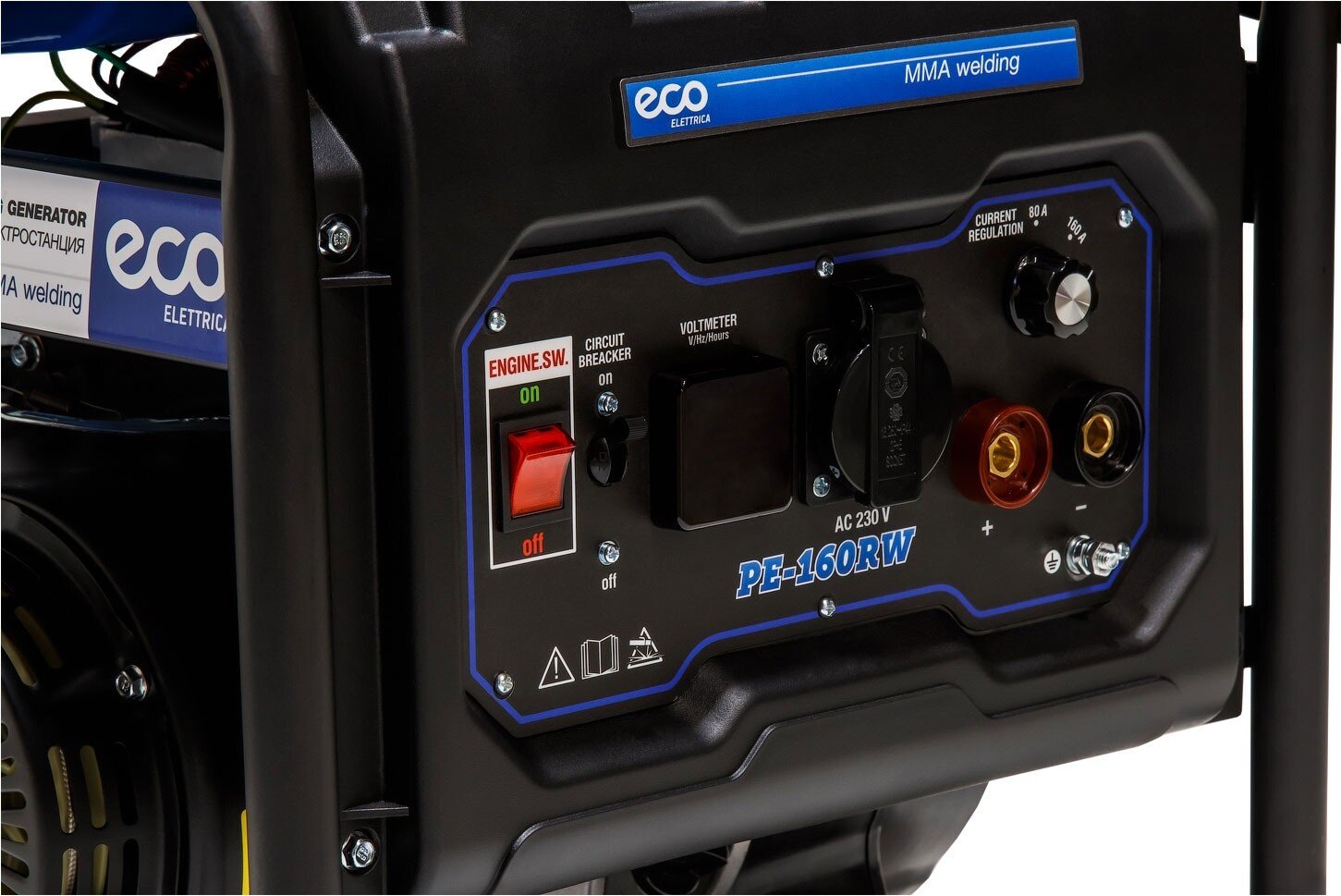 Электростанция бензиновая ECO 1.1 кВт 1 (220 В), PE-160RW EC1564-0 купить,0