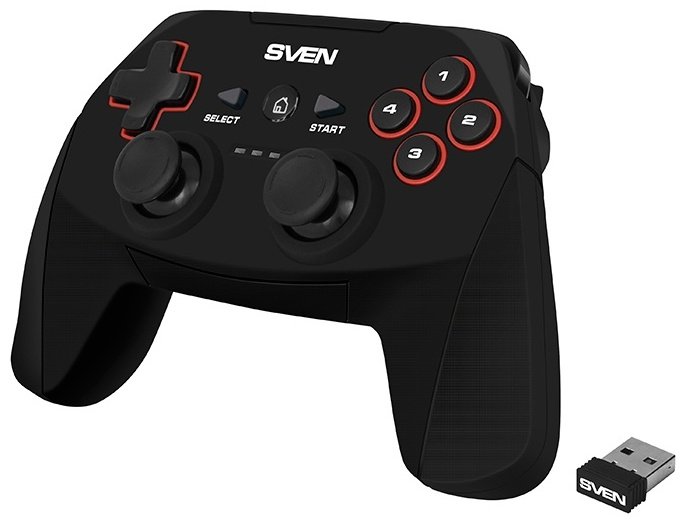 Игровой контроллер Sven GC-2040 черный - ForteMarket Игровой контроллер Sven GC-2040 черный купить,0