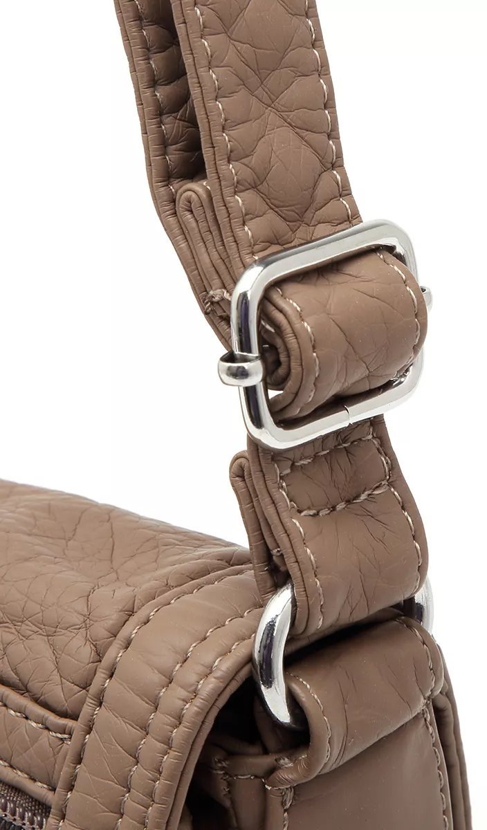 Сумка багет FULIN искусственная кожа зеленый купить,NaN