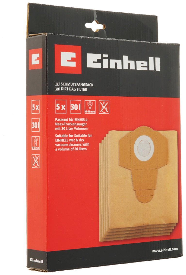 Мешок-пылесборник для пылесоса Einhell 2351170 5 шт