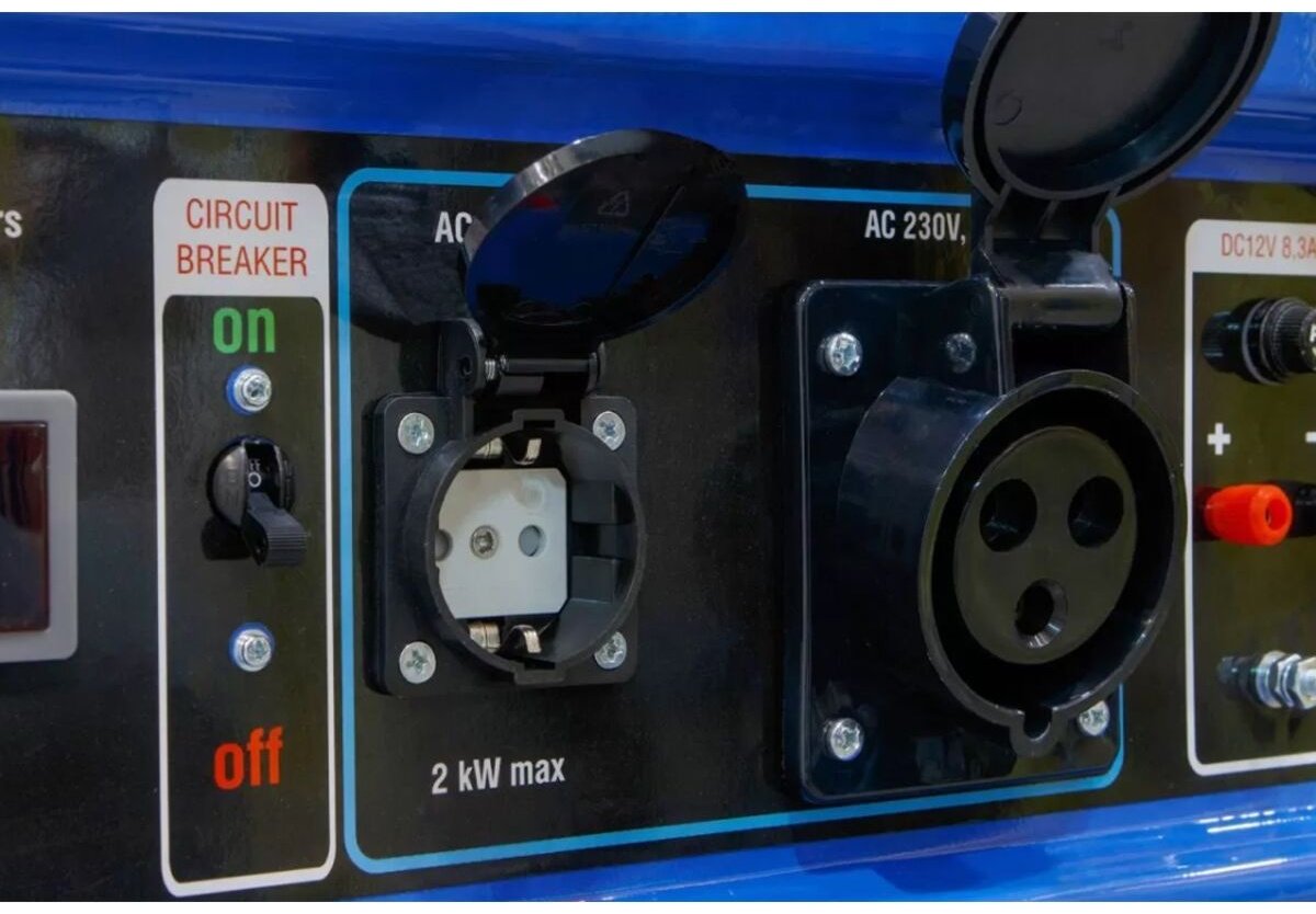 Электростанция бензиновая ECO 6.5 кВт 1 (220 В), PE-9001ES