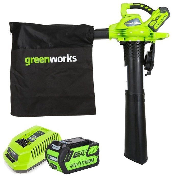 Воздуходувка Greenworks GD40BVIIK4 (2406907UB)