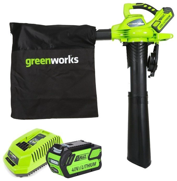 Воздуходувка Greenworks GD40BVIIK4 (2406907UB) купить,NaN