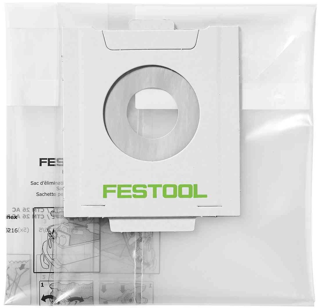 Мешок-пылесборник для пылесоса Festool 496215 5 шт купить,NaN