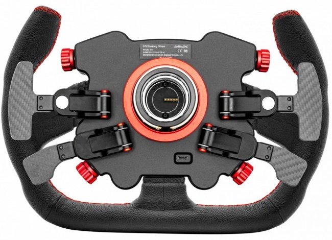 Игровой контроллер Simagic GTC-C Leather черный купить,0