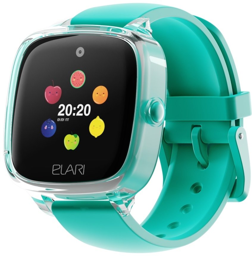 Смарт-часы Elari KidPhone 4 Fresh 33 мм зеленый-зеленый - ForteMarket Смарт-часы Elari KidPhone 4 Fresh 33 мм зеленый-зеленый купить,0
