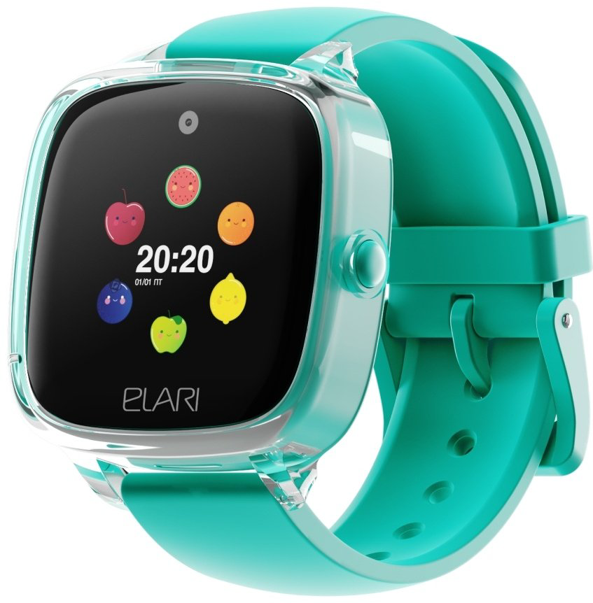 Смарт-часы Elari KidPhone 4 Fresh 33 мм зеленый-зеленый купить,NaN